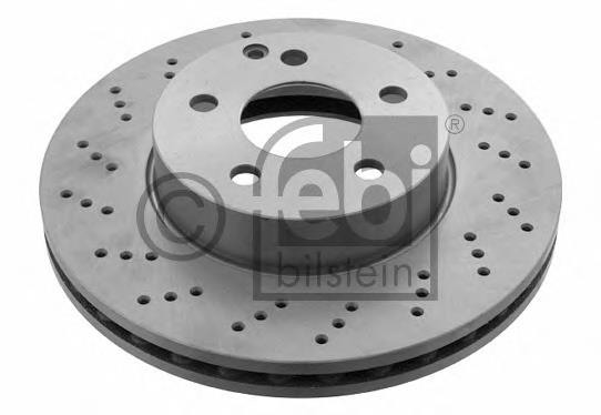Tarcza hamulcowa przednia A204421361290 Mercedes