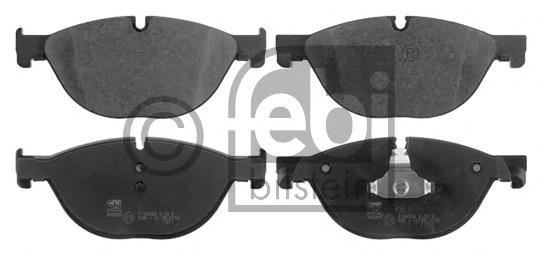 Klocki hamulcowe przednie tarczowe BMW 34112449268 cena, od 39,64 USD