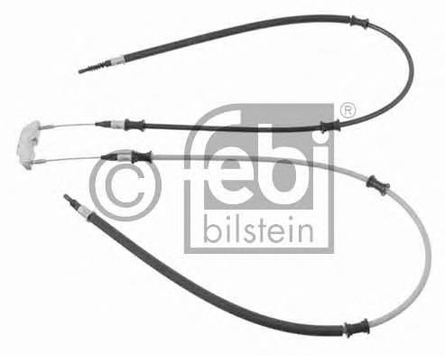 0522524 Opel Linka hamulca ręcznego tylna prawa/lewa