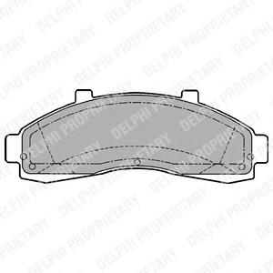 Do koszyka ZZM049280A Ford Klocki hamulcowe przednie tarczowe
