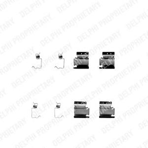 Zestaw sprężynek do mocowania klocków tarczowych przednich Fiat/Alfa/Lancia 7551218 cena, od 8,08 USD