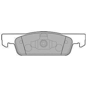 8660006309 Renault (RVI) Klocki hamulcowe przednie tarczowe