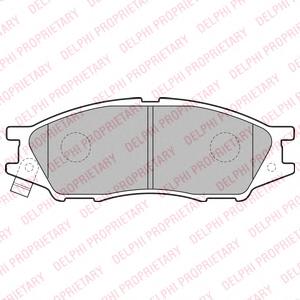 Do koszyka AY040NS073 Nissan/Infiniti Klocki hamulcowe przednie tarczowe