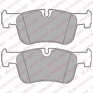 Klocki hamulcowe przednie tarczowe BMW 34112468431