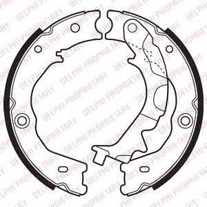 Klocki hamulca ręcznego Hyundai/Kia 583504DA00 cena, od 64,90 USD