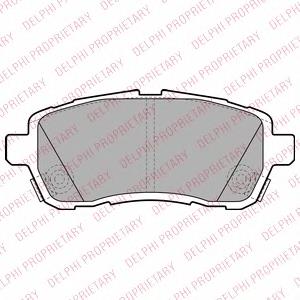 Klocki hamulcowe przednie tarczowe 8V512K021BA Ford