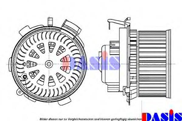Silniczek wentylatora nagrzewnicy (ogrzewacza wnętrza) Peugeot/Citroen B6830 cena, od 73,21 USD