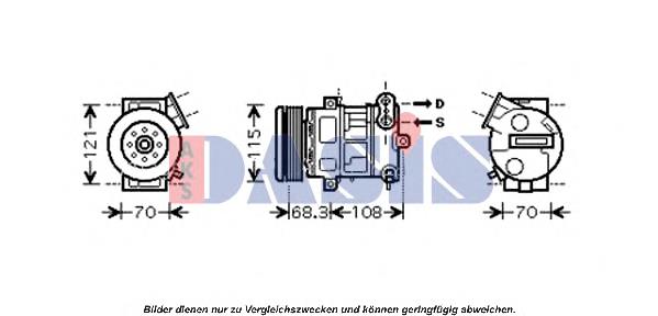 95516234 General Motors Sprężarka klimatyzacji