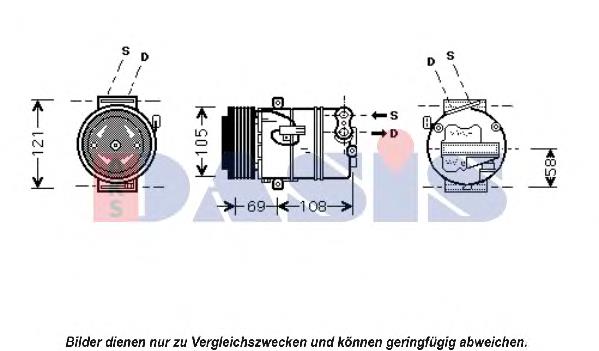 Sprężarka klimatyzacji Opel 13189393