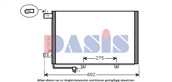 Chłodnica klimatyzacji AC370000S Mahle Original