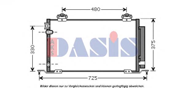 Chłodnica klimatyzacji Toyota 8845005121