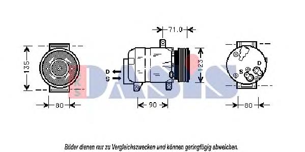 8200600110 Nissan/Infiniti Sprężarka klimatyzacji