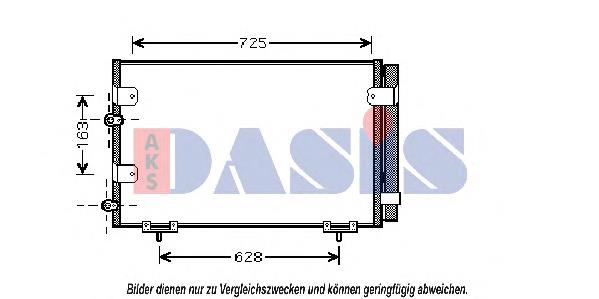 Chłodnica klimatyzacji 8846028550 Toyota