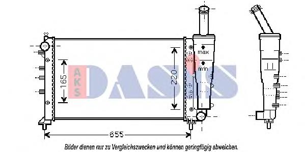 Chłodnica silnika Nissens 61886 cena, od 88,35 USD