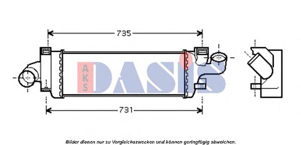 Chłodnica intercoolera Volvo 30680124 cena, od 51,08 USD