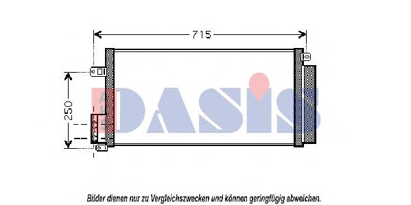 Chłodnica klimatyzacji Opel 95514601