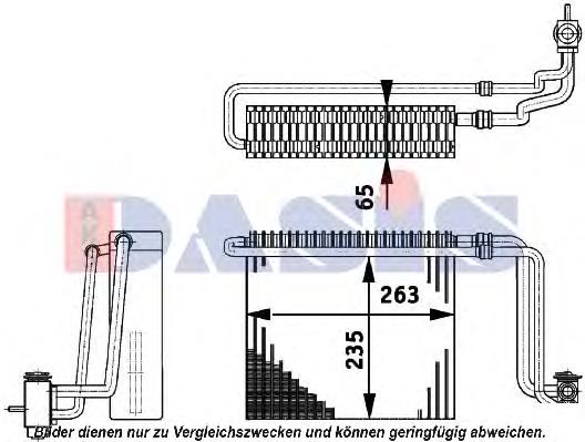 7770051 Kamoka Parownik klimatyzacji