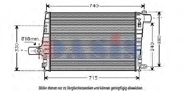 Chłodnica intercoolera VAG 4B0145805F cena, od 97,05 USD