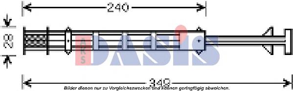 Osuszacz klimatyzacji Mercedes A6398350547 cena, od 16,77 USD