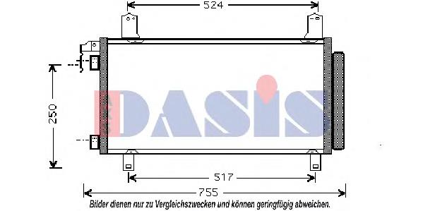 Chłodnica klimatyzacji Mazda 6 MPS sedana (GG) (2005 - 2007) cena, od 113,19 USD