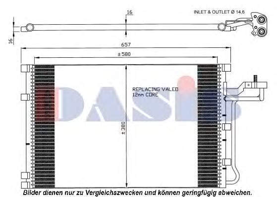 Do koszyka 31356003 Volvo Chłodnica klimatyzacji