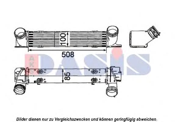 Chłodnica intercoolera Nissens 96725 cena, od 115,87 USD