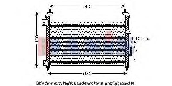 Chłodnica klimatyzacji 80110SMGE02 Honda