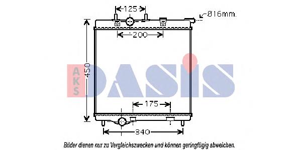 Do koszyka 1330W9 Peugeot/Citroen Chłodnica silnika