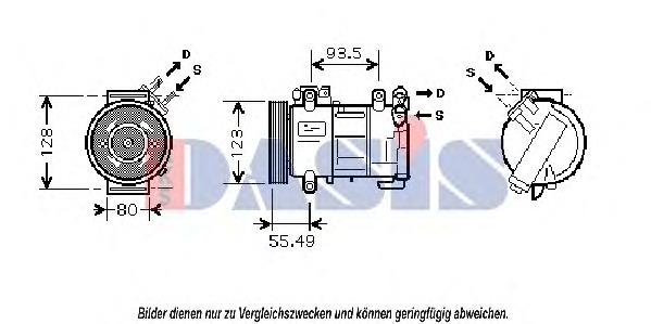 Do koszyka 9676443980 Peugeot/Citroen Sprężarka klimatyzacji