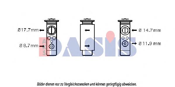 999352 Nissens Zawór termostatyczny klimatyzacji
