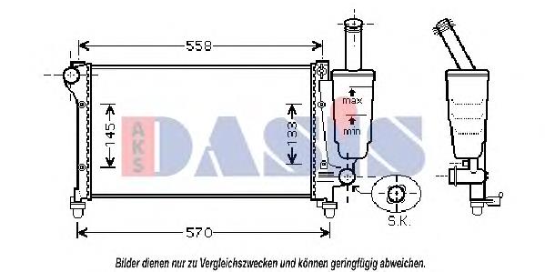 51773189 Fiat/Alfa/Lancia Chłodnica silnika