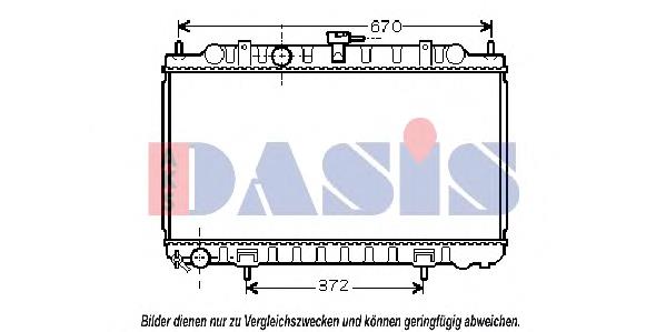 214104M403 Nissan/Infiniti Chłodnica silnika