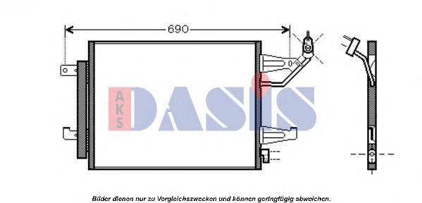 Do koszyka A4548300070 Mercedes Chłodnica klimatyzacji