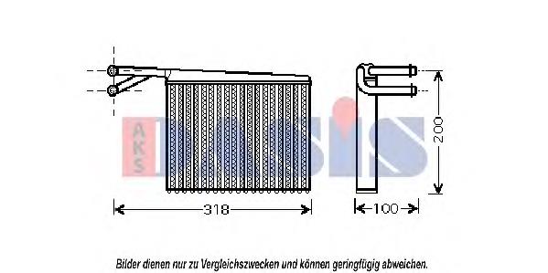 0540150015B Depo/Loro/Abakus Chłodnica nagrzewnicy (ogrzewacza)