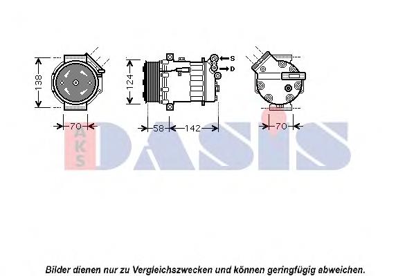 51810417 Fiat/Alfa/Lancia Sprężarka klimatyzacji