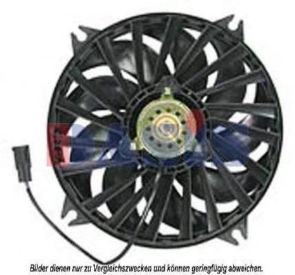 Wentylator elektryczny układu chłodzenia kompletny (silnik+wirnik) Vemo V22011786 cena, od 57,89 USD