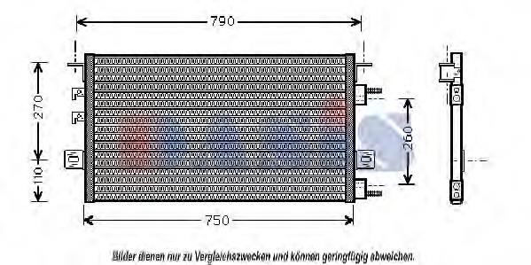 94558 Nissens Chłodnica klimatyzacji