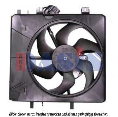 Dyfuzor chłodnicy, w komplecie z silnikiem i wirnikiem Peugeot/Citroen 1253C6 cena, od 114,96 USD