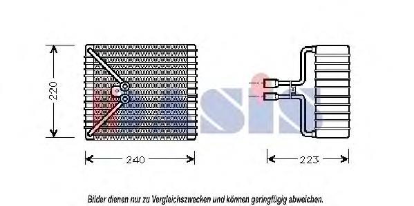 Parownik klimatyzacji Ford Mondeo I