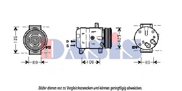 Sprężarka klimatyzacji Renault (RVI) 2763000QAB cena, od 27,58 USD