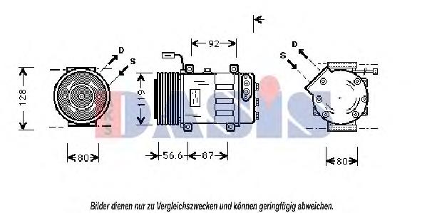 Do koszyka ACP117000S Mahle Original Sprężarka klimatyzacji