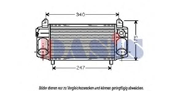 Chłodnica intercoolera Audi A2 8Z0