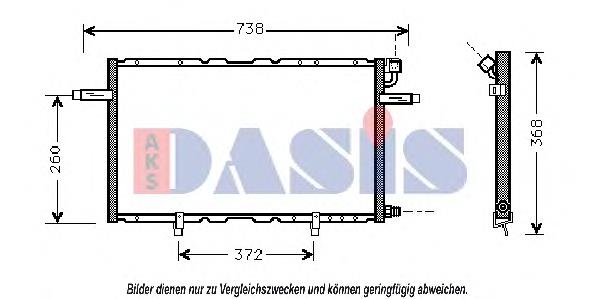 Chłodnica klimatyzacji do Opel Frontera B 6B