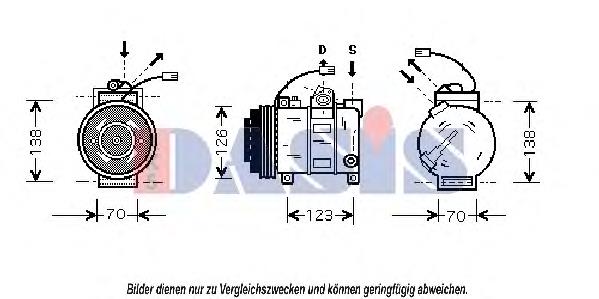 Sprężarka klimatyzacji VAG 4B0260805PV cena, od 88,53 USD