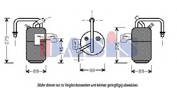 Osuszacz klimatyzacji Ford 2S6H19E647AA cena, od 41,27 USD