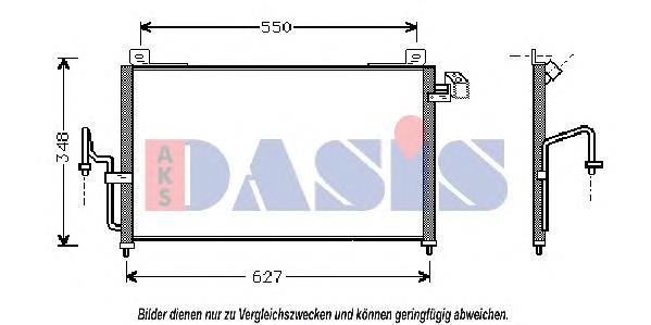 Chłodnica klimatyzacji Mazda B25F61480B cena, od 77,51 USD