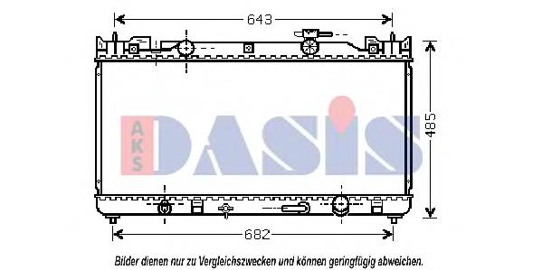 Chłodnica silnika 164000H200 Toyota