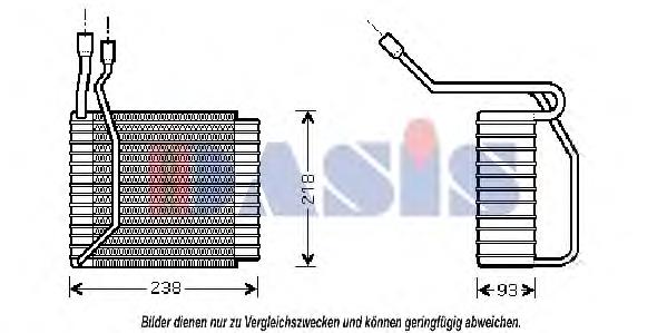 Parownik klimatyzacji Nissens 92194 cena, od 116,59 USD
