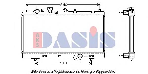 Chłodnica silnika ZL0115200D Mazda