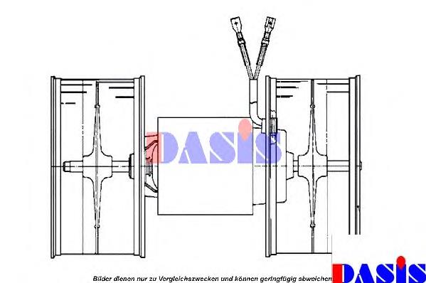 Silniczek wentylatora nagrzewnicy (ogrzewacza wnętrza) Mercedes A1248200608 cena, od 84,87 USD